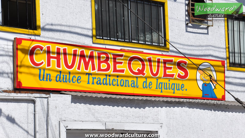 Chumbeques - un dulce tradicional de Iquique - a traditional sweet from Iquique in Chile. Woodward Culture.