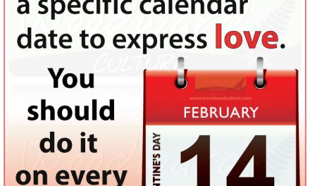 You do not need a specific date to express love