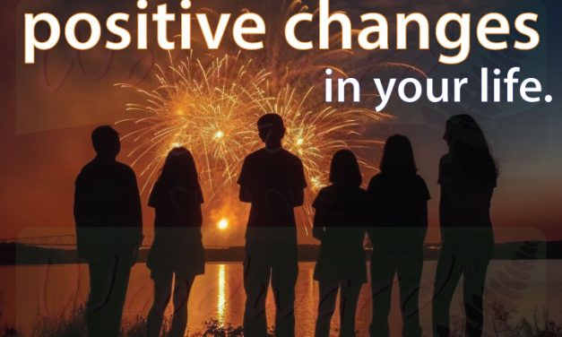 Don’t wait for the New Year to make positive changes