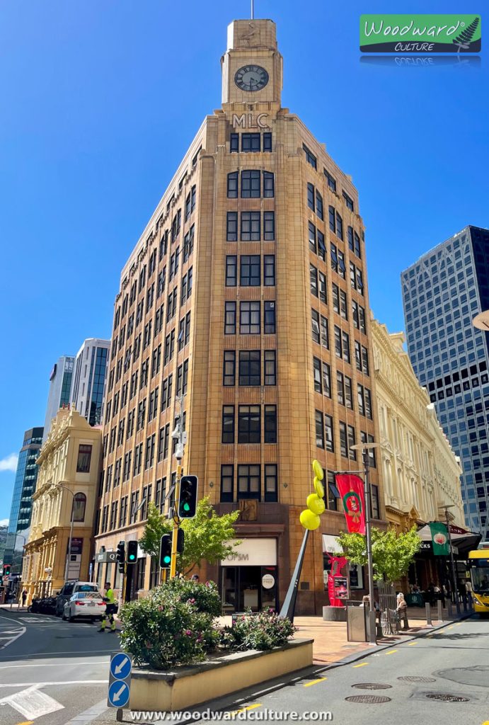 The MLC Building on Lambton Quay in Wellington New Zealand - Woodward Culture