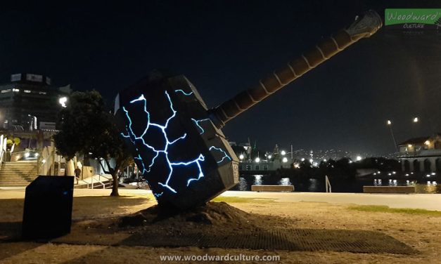 Whairepo Lagoon at Night + Thor’s Hammer – Wellington