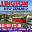 Wellington Cable Car and Wellington Botanic Garden in Autumn 4K Walking Tour - Wellington New Zealand - Woodward Culture Travel Guide